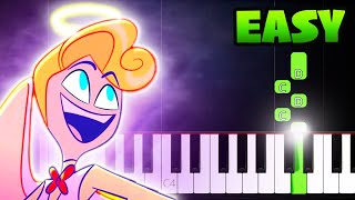 Welcome To Heaven (Hazbin Hotel) - EASY Piano Tutorial