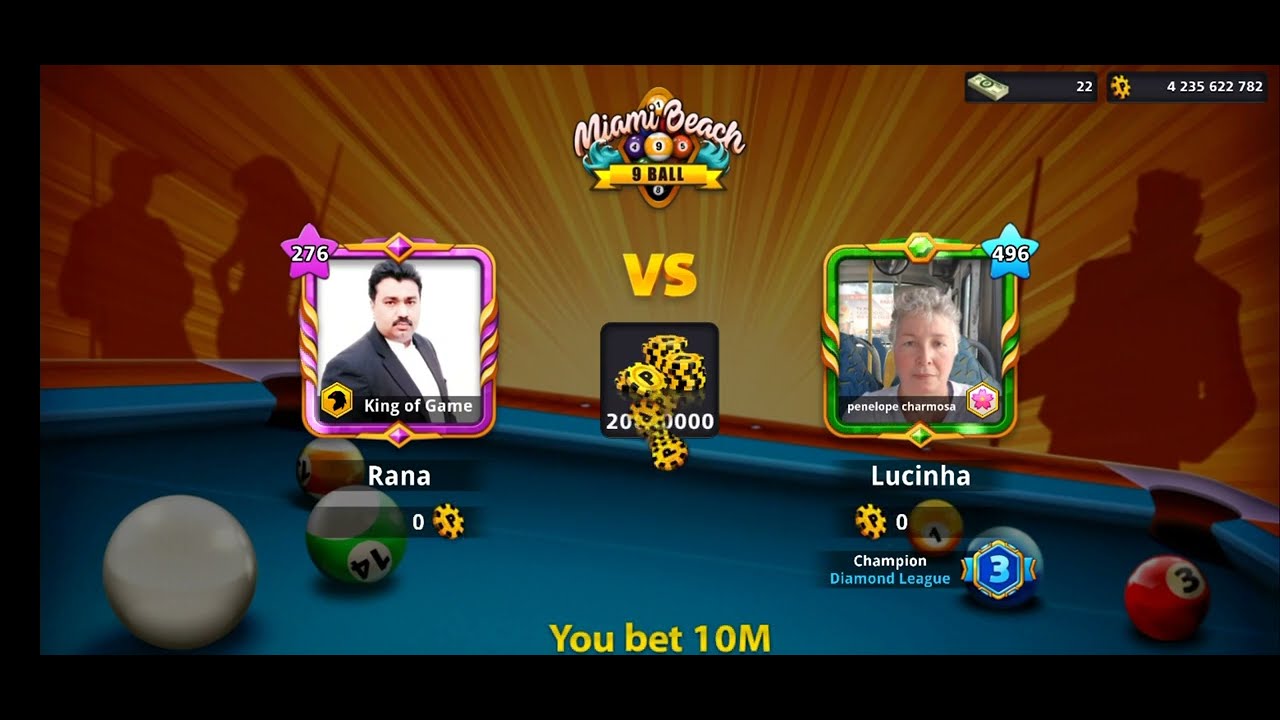 amazing game 8ballpool by MASTER IMRAN 8BP - YouTube