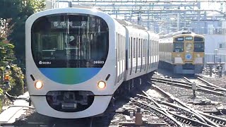 西武鉄道　30000系 先頭車38803編成　池袋駅