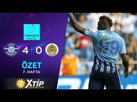 Merkur-Sports | A. Demirspor (4-0) C. Alanyaspor - Highlights/Özet | Trendyol Süper Lig - 2023/24