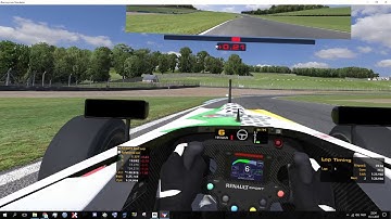 iRacing VR screen capture @ Donington with the FR2.0