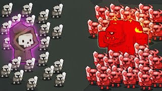 The BEST Free Game - Building a Giant ARMY in Right Click to Necromance!
