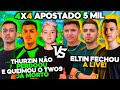 APOSTADO VALENDO 5MIL! LOUD VS VK REVANCHE NO 4V4! THURZIN FARPOU O TWO9! AMASSARAM E FIZERAM 3 A 0!