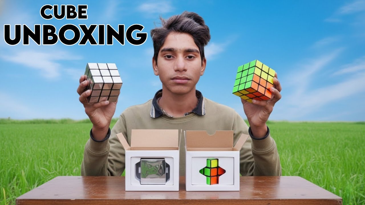 Mirror Cube And 5×5 Cube Unboxing 😱| Shudhanshu Rubixer 