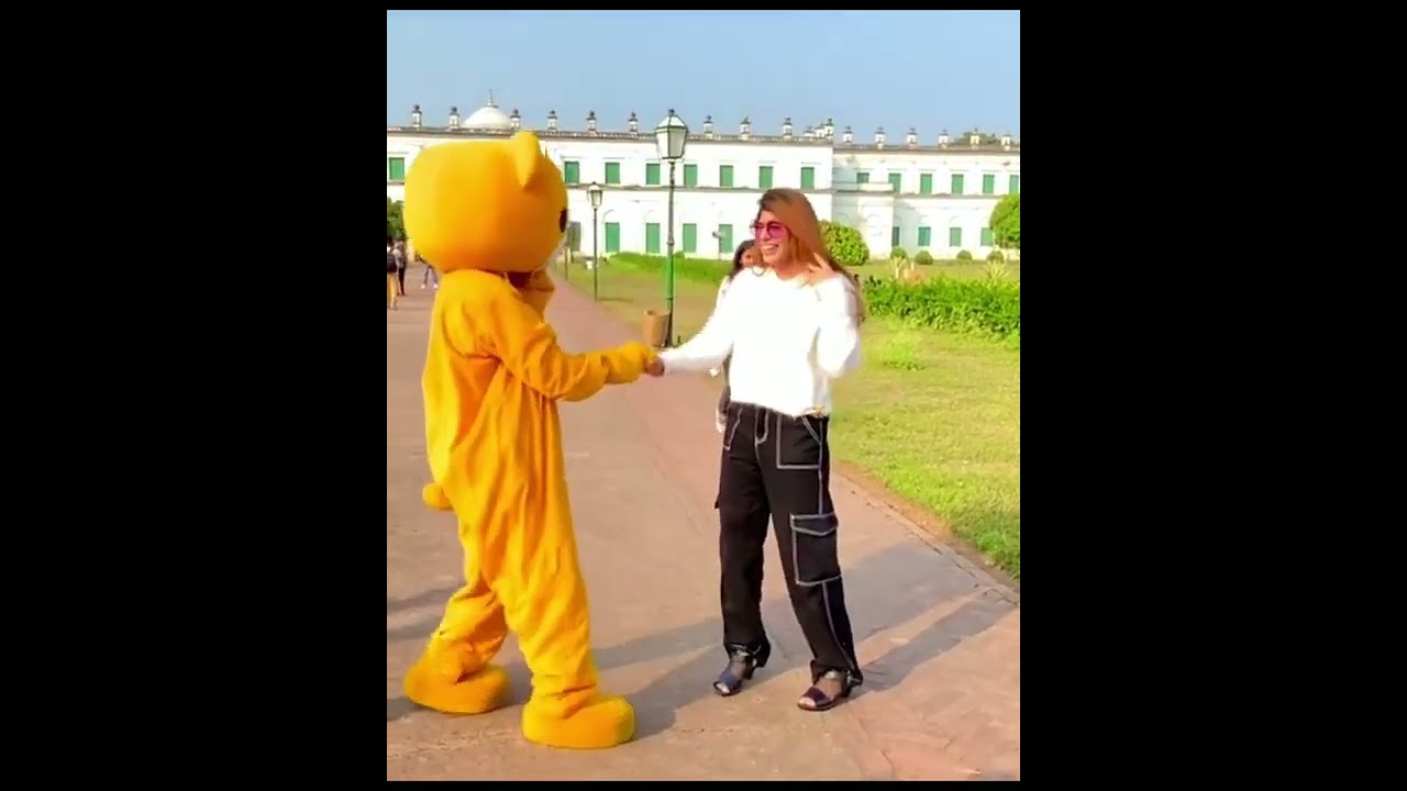 Crazy Public Prank Teddy Bear Girls Dance in Public Prank| Gappu Mohalla 