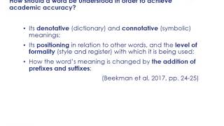 Academic Literacy Section 2