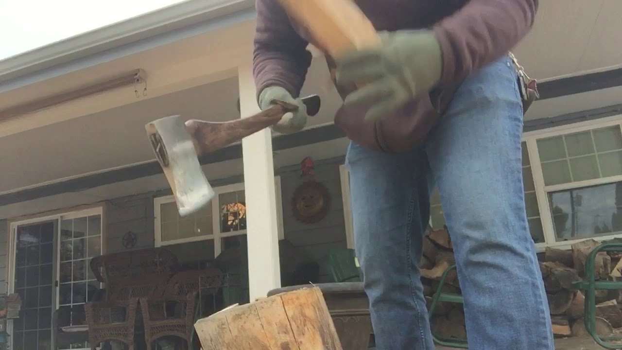 Making kindling, House Chores