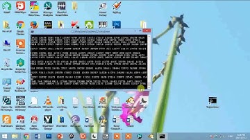 Fake virus made with VBScript and batch files