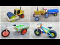 4 Amazing DIY TOYs | Awesome Ideas from MATCHBOX | Homemade Inventions