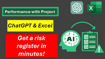01 Excel & ChatGPT - Get a risk register with ChatGPT
