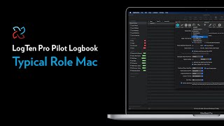 How to Customize Your Pilot Logbook With Typical Role [LogTen Pro Mac]