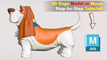 Creating a 3D Doge Model in Maya: Step-by-Step Tutorial!