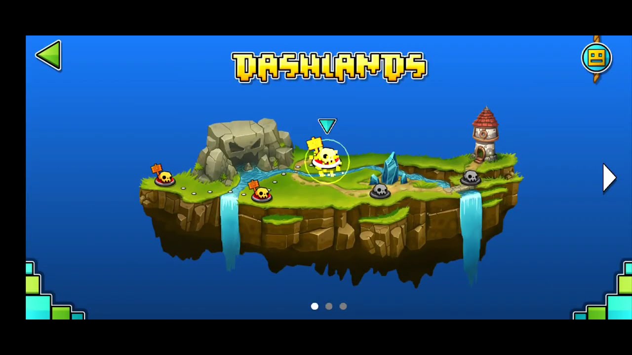 100% Of Geometry Dash World: The Dashlands