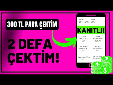 300 TL PARA KAZANDIM! ÖDEME KANITLI (İnternetten Para Kazanma 2022) Para Kazandıran Uygulama!