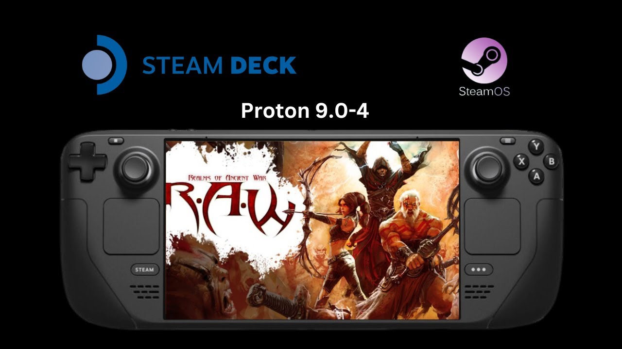 R.A.W. Realms of Ancient War (2012) - Steam Deck Gameplay
