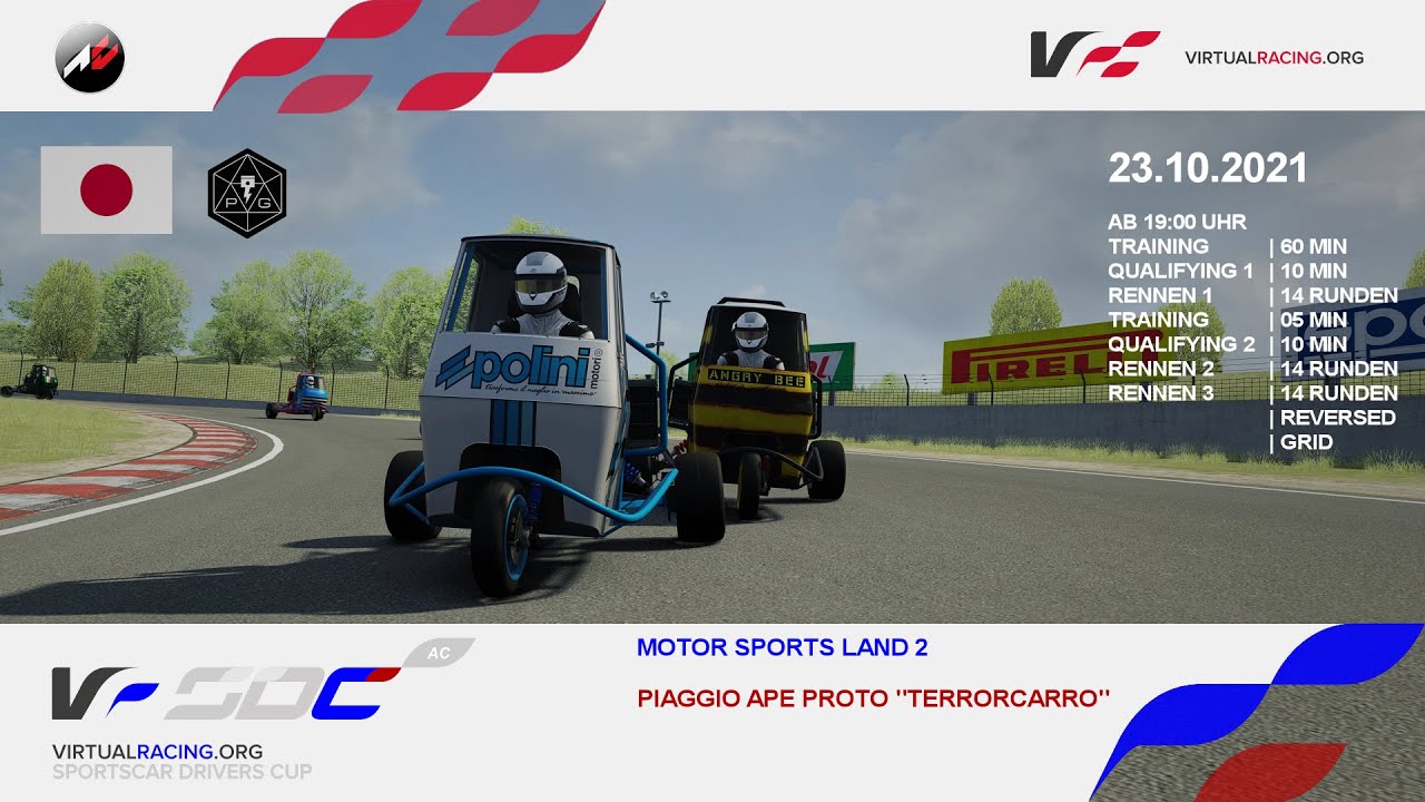 Assetto Corsa Sportscar Drivers Cup Motorsports Land 2