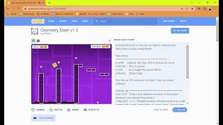 Geometry dash v1.5 Stereo Madness
