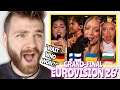 Bulgaria Ukraine Germany Finland Grand Final Eurovision 2026 REACTION 
