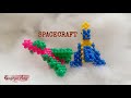 How To Make Spacecraft beads || Cara Membuat Manik-manik Pesawat Luar Angkasa