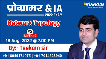 Network Topology | Topology | Teekam Sir | RPSC Programmer Vacancy in Rajasthan 2022 | IA Vacancy