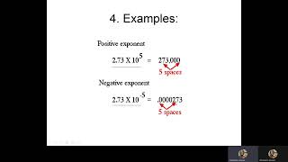 1.1 Scientific Notation Notes