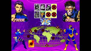 X-Men: Children of the Atom (Arcade) Playthrough as Psylocke