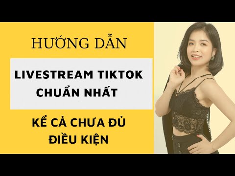 hình ảnh làm sao để live trên tiktok
