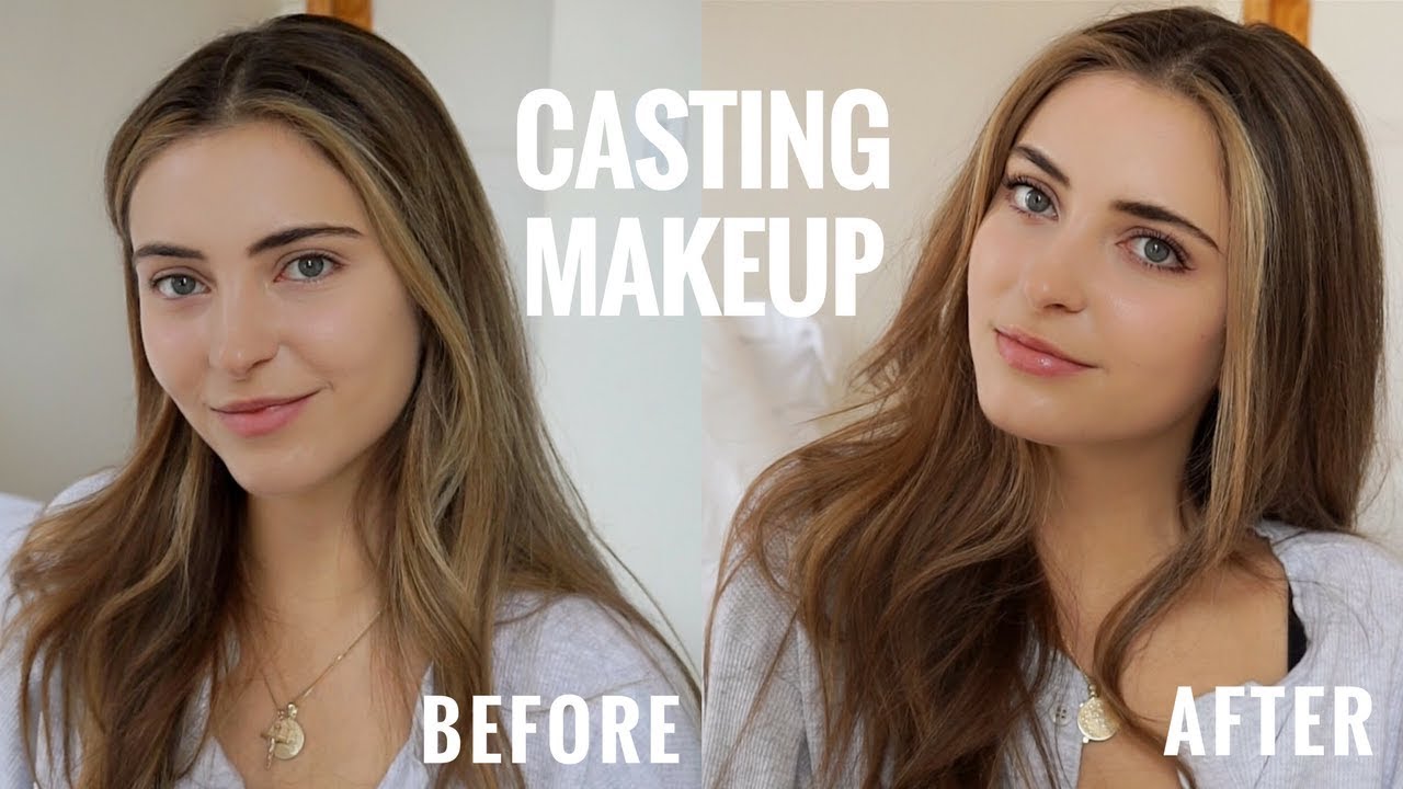 Model Casting Makeup No Look
