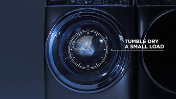 GE Appliances UltraFresh Front Load Washer - 1 Step Wash + Dry