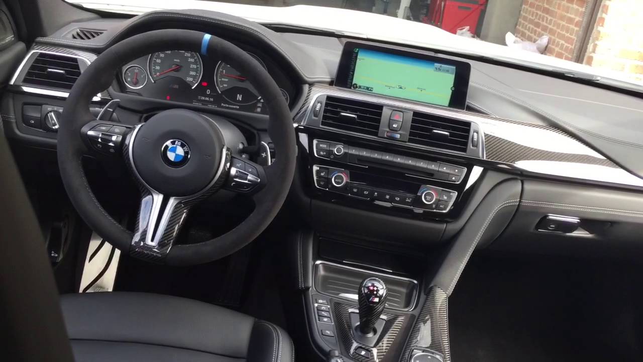 Bmw m3 f80 салон