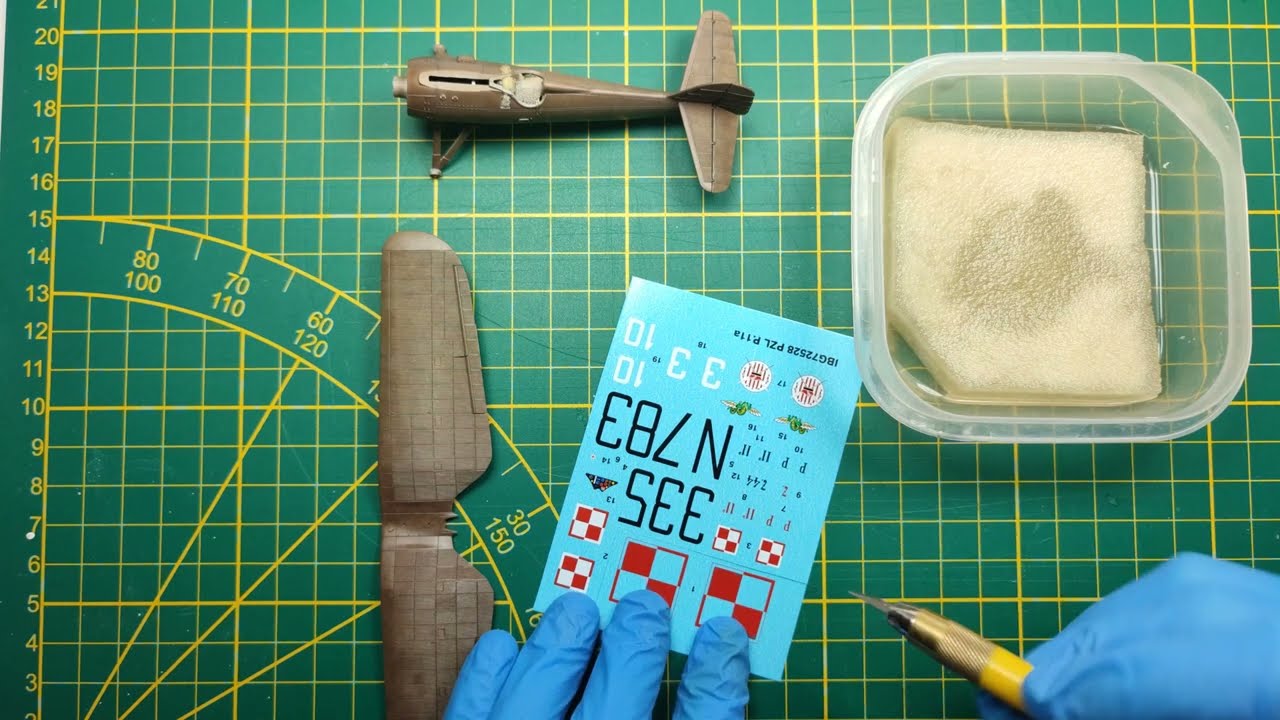 PZL P.11a 1:72 IBG Models part III: decals