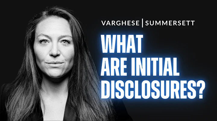 What Are Initial Disclosures in a Divorce or Family Law Case in Texas?