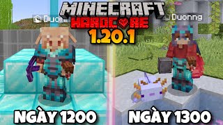 Mình Sinh Tồn 1300 Ngày Trong Minecraft 1.20 Siêu Khó !!