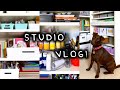 Updated Office Tour & Tidy With Me! | Studio Vlog