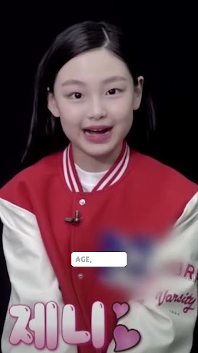 Little Blackpink Jennie is so Cute