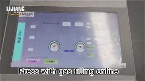 Jumbo size IG line with sealing robot 3300mm*7000mm gas filled IG line