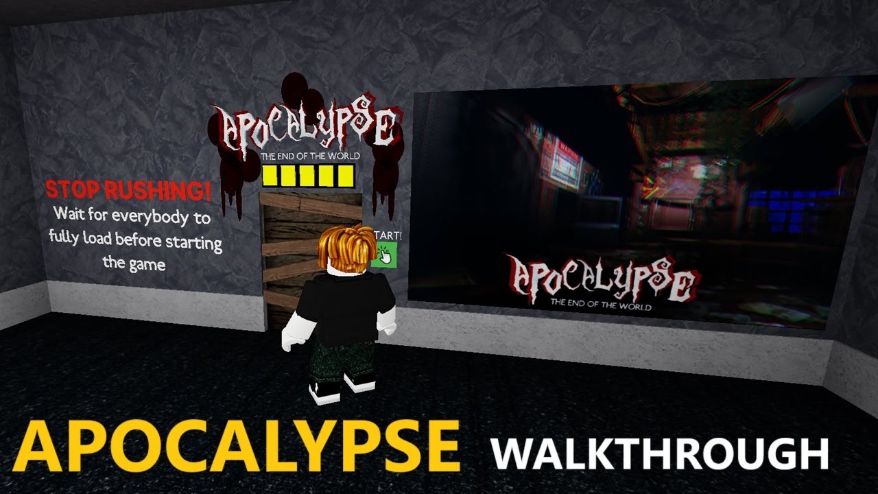 ESCAPE ROOM APOCALYPSE Walkthrough Roblox YouTube Maxresdefault