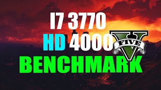 GTA 5 - Intel HD Graphics 4000 - I73770 - LOWSPEC PC - LOW + CONFIG - [No commentary] [BENCHMARK]