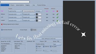 MISSING DETAIL ERROR FIXED? Try this method #secondlife #blender3d #rigging #3dmodelling