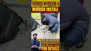 Installation Of Power Windows Power Mirrors Of Alto At Carwayi