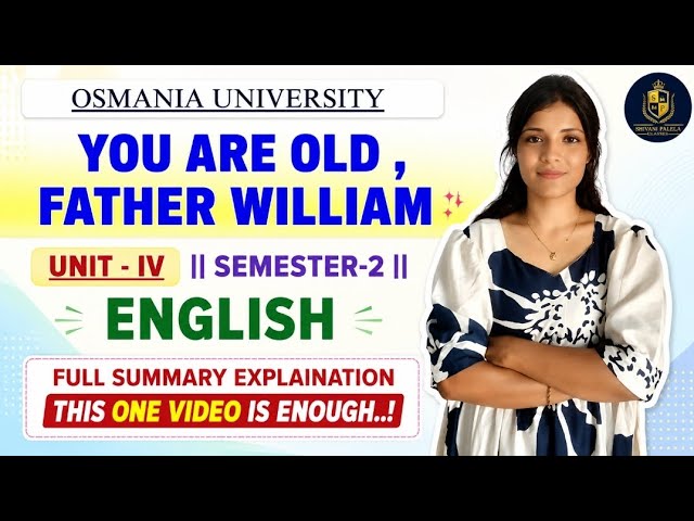 Understanding Lewis Carroll's 'You Are Old Father William'