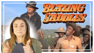 Watching Mel Brooks' Blazing Saddles for the First Time! // Reaction and Commentary //