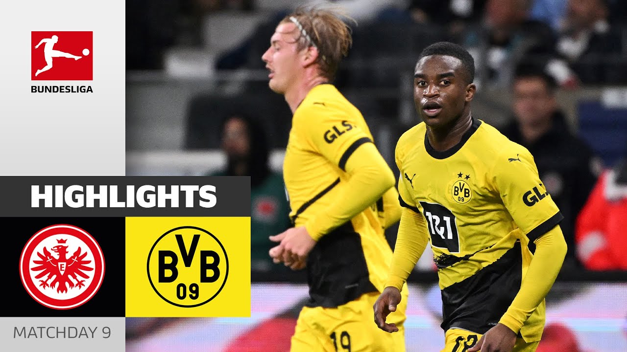 Triple-Comeback From BVB! | Frankfurt - Dortmund 3-3 | Highlights | Matchday 9 – Bundesliga 2023/24