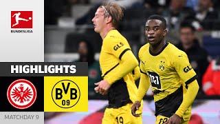 Triple-Comeback From BVB! | Frankfurt - Dortmund 3-3 | Highlights | Matchday 9 - Bundesliga 2023/24