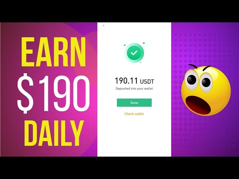 Earn $190 Daily! Withdraw Everyday Of Profit! How To Make Money Online