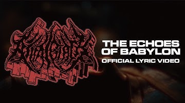 ASTRAL BLACK - THE ECHOES OF BABYLON (OFFICIAL LYRIC VIDEO)