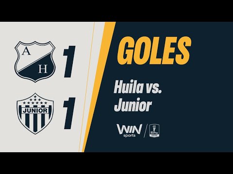 Huila vs. Junior (goles) | Copa BetPlay Dimayor 2025 | Fase 1B - Vuelta