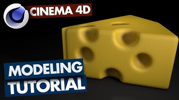 Cinema 4d Modeling Tutorial | Cheese Modeling | Cinema 4d Tutorials