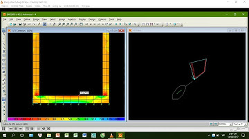Bài toán Kênh sử dụng phần tử Plane - Sap2000