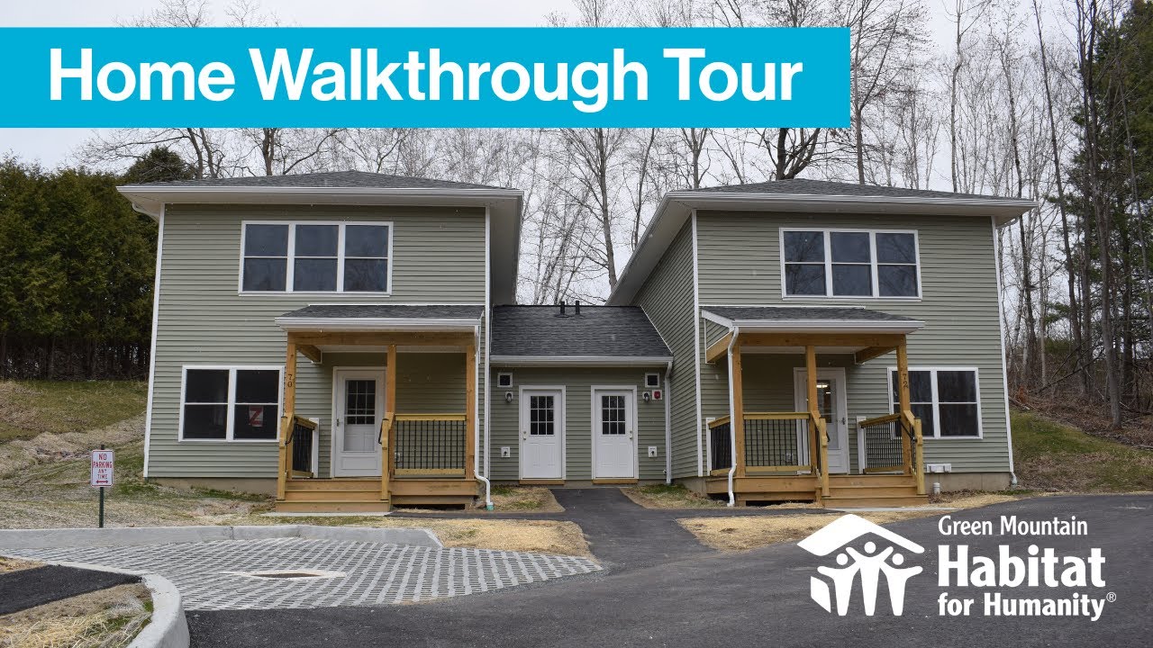 Burlington Duplex Walkthrough Spring 2025 | Green Mountain Habitat for Humanity